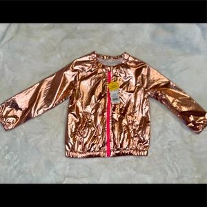 NWT! Toddler water resistant light bomber jacket